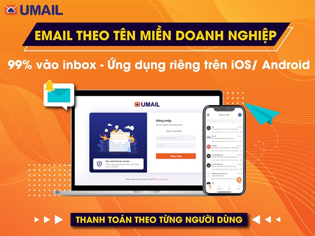 Đăng ký dịch vụ Umail tại Web4s Nhân Hòa